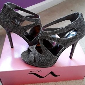 Stiletto silver Sandals